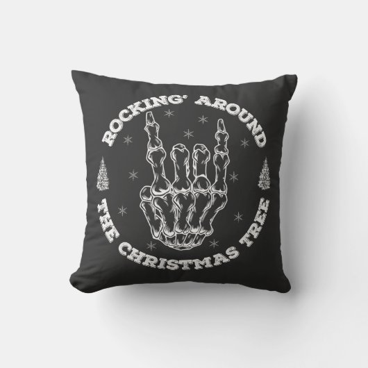 ヴィンテージのまわりにの木を揺らす クッション (正面)