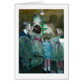 ヴィンテージのまわりにはクリスマスツリー。 (正面)