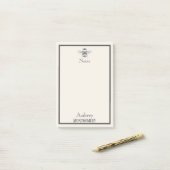 ヴィンテージのまわりにイラストレーション |パーソナライズされた | ポストイット (デスク上)