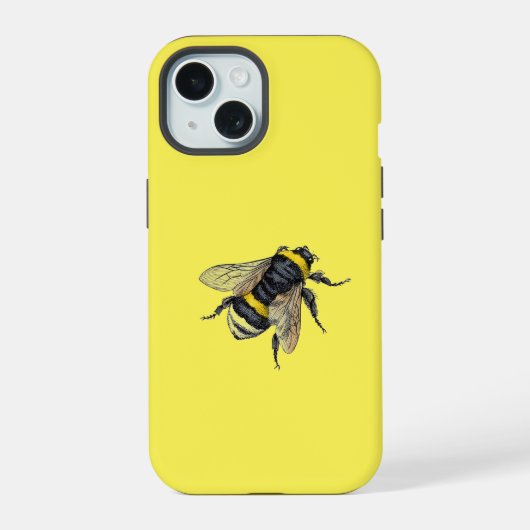 ヴィンテージのまわりに iPhone 15ケース (裏面)