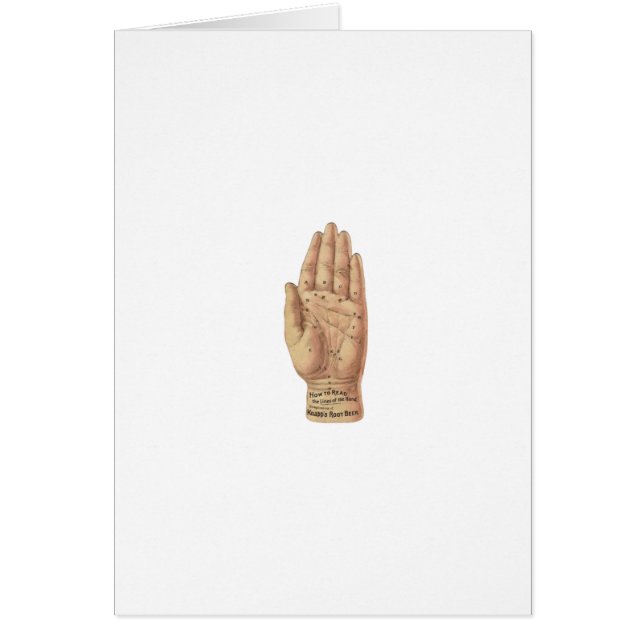 ヴィンテージのやし読書図表 (正面)