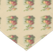 ヴィンテージのりんごの対角線パターン テーブルクロス (アングル)