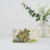 ヴィンテージのりんごの木 名刺 (スタンド正面)