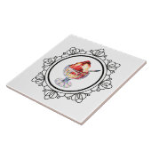 ヴィンテージのアイスクリームのサンデーのセラミックタイル タイル (側面)