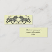 ヴィンテージのアイスランド語 スキニー名刺 (正面/裏面)