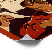 ヴィンテージのアイテスト広告 ポスター (角)