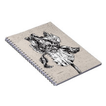 ヴィンテージのアイリススケッチ