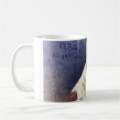 ヴィンテージのアイリッシュセッターの絵画 コーヒーマグカップ (左)