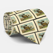 ヴィンテージのアイルランドのオオシカのタイ ネクタイ (ロール)