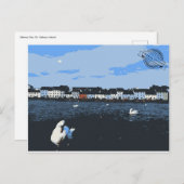 ヴィンテージのアイルランド旅行郵便はがき ポストカード (正面/裏面)