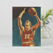 ヴィンテージのアクションショット 招待状 (スタンド正面)