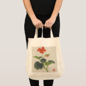 ヴィンテージのアジア花のバッグ トートバッグ (正面(商品))
