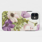 ヴィンテージのアネモネの花 Case-Mate iPhoneケース (裏面(横))