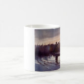 ヴィンテージのアヒルのhunting湖のスポーツマン銃のコーヒー・マグ コーヒーマグカップ (中央)