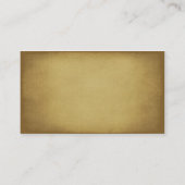 ヴィンテージのアフリカの泥の布 名刺 (裏面)