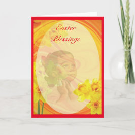 ヴィンテージのアフリカ系アメリカ人のイースターカード シーズンカード