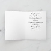 ヴィンテージのアフリカ系アメリカ人のクリスマスカード シーズンカード (内部)