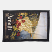 ヴィンテージのアマルフィイタリア手タオル キッチンタオル (横)