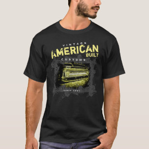 ヴィンテージのアメリカの造られた習慣の六十年代のスタイルのトラック Tシャツ