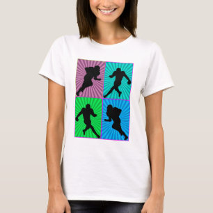 ヴィンテージのアメリカンフットボール選手 Tシャツ