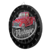 ヴィンテージのアメリカ人のトラック ダーツボード (正面右)