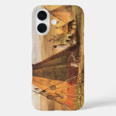 ヴィンテージのアメリカ西部、ボドマーによる平原のテピー Case-Mate iPhoneケース (裏面)