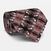 ヴィンテージのアラスカ・エスキモとカヤック ネクタイ (ロール)