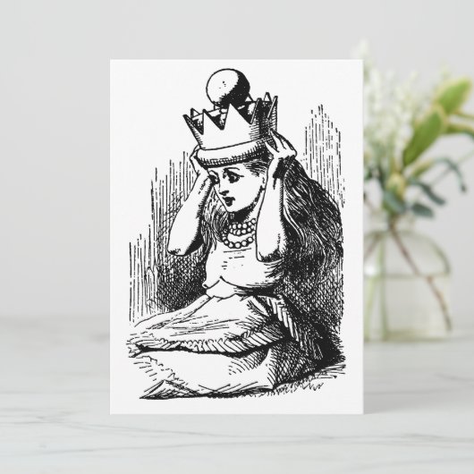 ヴィンテージのアリスと女王の王冠 (スタンド正面)