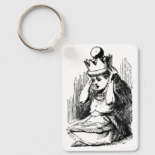 ヴィンテージのアリスと女王の王冠 キーホルダー (正面)