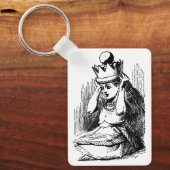 ヴィンテージのアリスと女王の王冠 キーホルダー (正面)