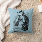 ヴィンテージのアリスと女王の王冠 クッション (ブランケット)