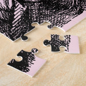 ヴィンテージのアリスと女王の王冠 ジグソーパズル (側面)