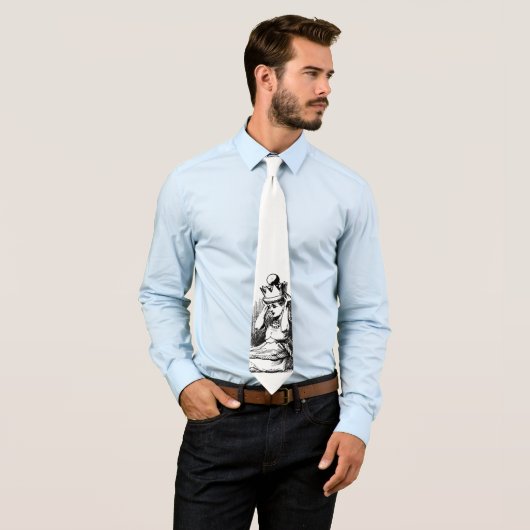 ヴィンテージのアリスと女王の王冠 ネクタイ (インサイチュ)