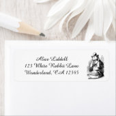 ヴィンテージのアリスと女王の王冠 ラベル (インサイチュ)