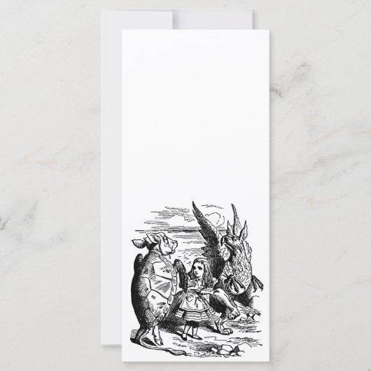 ヴィンテージのアリス、ワンダーランド、グリフォン、にせウミガメ (正面)