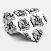 ヴィンテージのアリス、ワンダーランド、グリフォン、にせウミガメ ネクタイ (ロール)