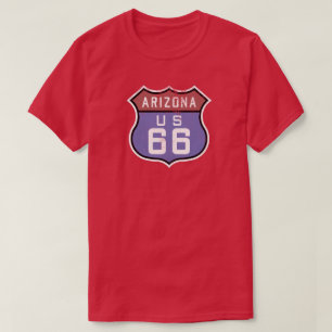 ヴィンテージのアリゾナのルート66 Tシャツ