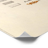 ヴィンテージのアリゾナ州とニューメキシコの地図(1866年) ポスター (角)