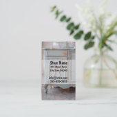 ヴィンテージのアンティーク 名刺 (スタンド正面)