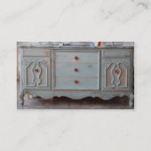 ヴィンテージのアンティーク 名刺 (裏面)