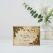 ヴィンテージのアンティーク 名刺 (スタンド正面)