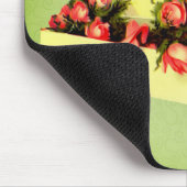 ヴィンテージのアートボックスバラ マウスパッド (コーナー)