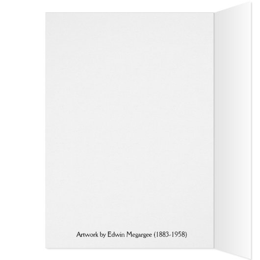 ヴィンテージのアートワーク-荒いコリー犬、 (内側 (左))