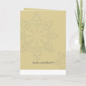 ヴィンテージのアールヌーボーの菓子16のバースデー・カード 招待状 (裏面)