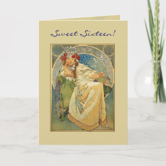 ヴィンテージのアールヌーボーの菓子16のバースデー・カード 招待状
