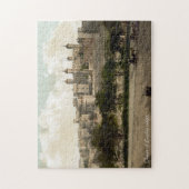 ヴィンテージのイギリスのジグソーパズル、ロンドン塔 ジグソーパズル (縦)