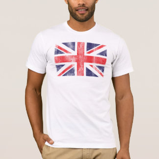 ヴィンテージのイギリスの旗 Tシャツ