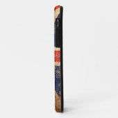 ヴィンテージのイギリスの荒い老化させた旗 Case-Mate iPhoneケース (裏面/左)