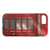 ヴィンテージのイギリスの赤い電話ボックス Case-Mate iPhoneケース (裏面(横))