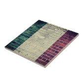 ヴィンテージのイタリアの旗 タイル (側面)